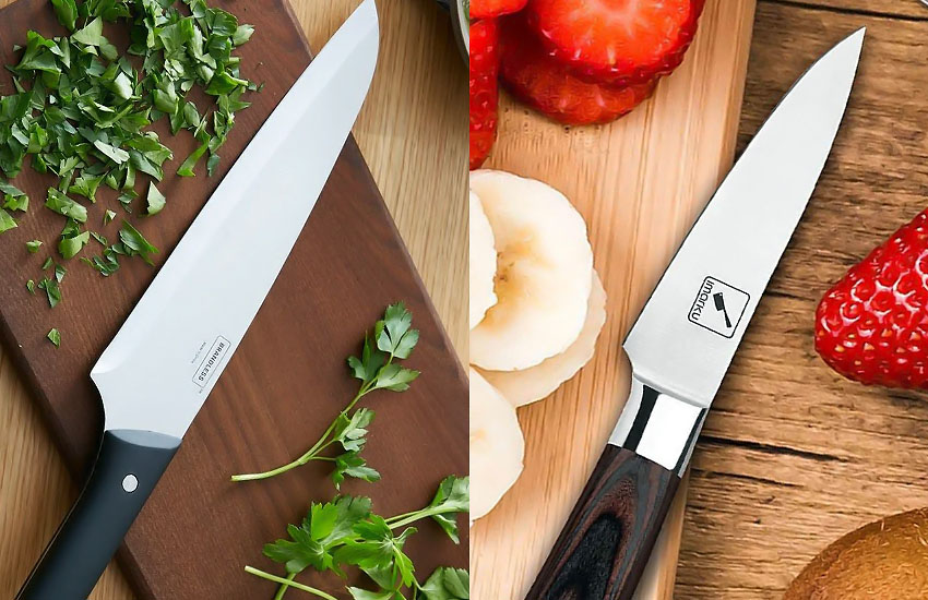 Paring Knife vs. Chef's Knife