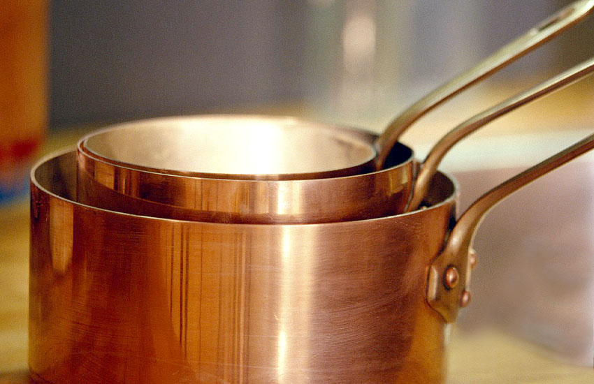 How to Clean Burnt Copper Pans