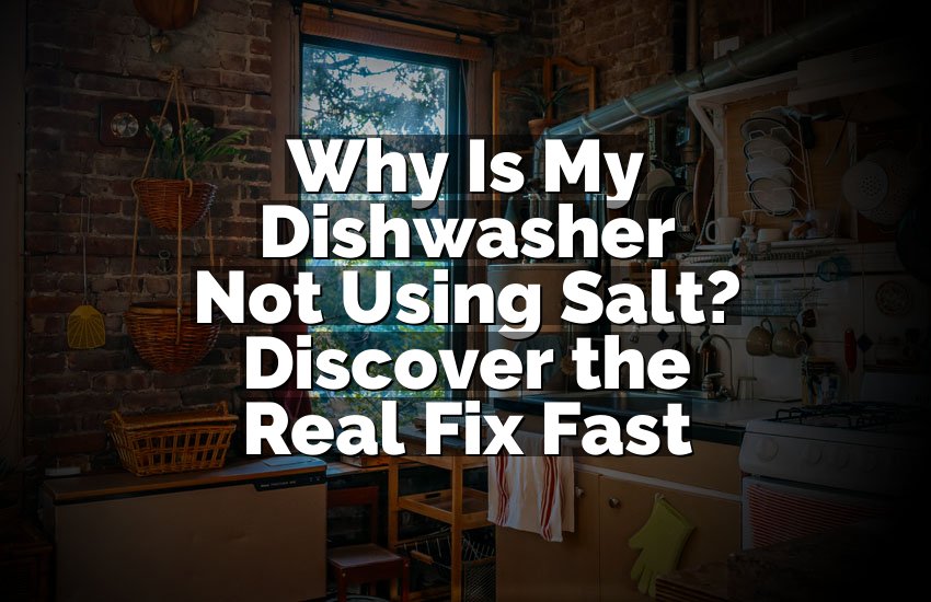 Why Is My Dishwasher Not Using Salt? Discover the Real Fix Fast