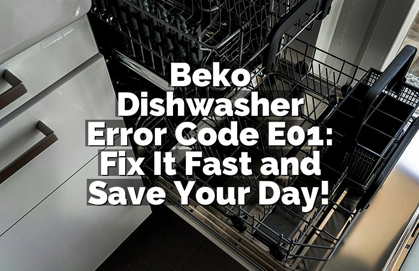 Beko Dishwasher Error Code E01: Fix It Fast and Save Your Day!