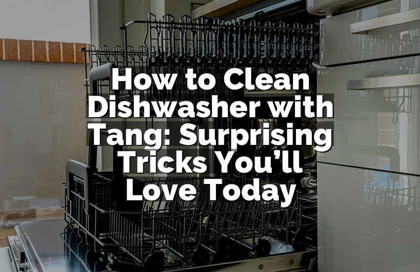 How to Clean Dishwasher with Tang: Surprising Tricks You’ll Love Today