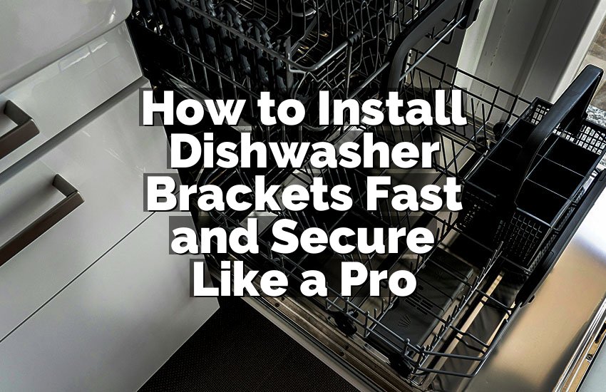 How to Install Dishwasher Brackets Fast and Secure Like a Pro