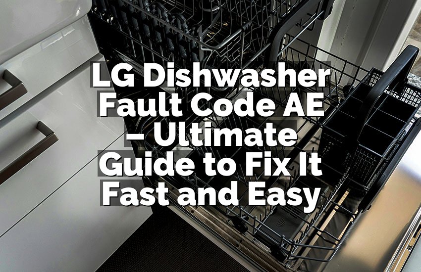LG Dishwasher Fault Code AE – Ultimate Guide to Fix It Fast and Easy
