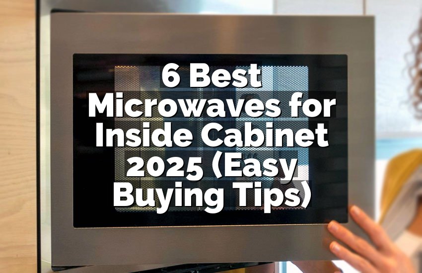 6 Best Microwaves for Inside Cabinet 2025 (Easy Buying Tips)