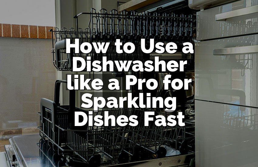 How to Use a Dishwasher like a Pro for Sparkling Dishes Fast