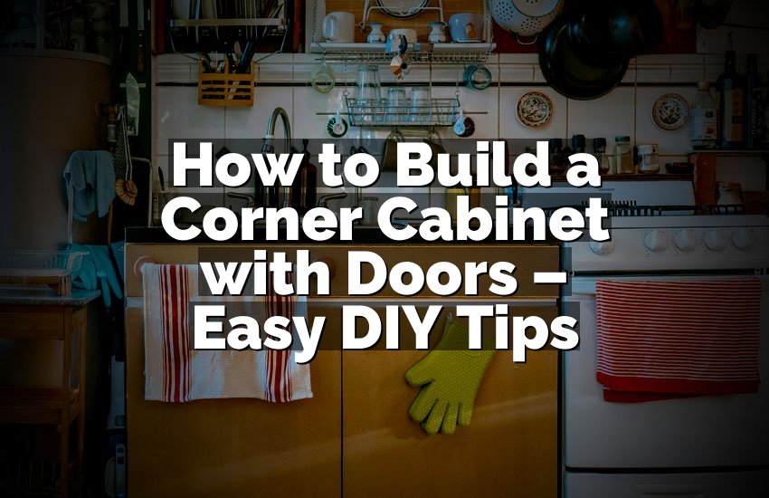 How to Build a Corner Cabinet with Doors – Easy DIY Tips