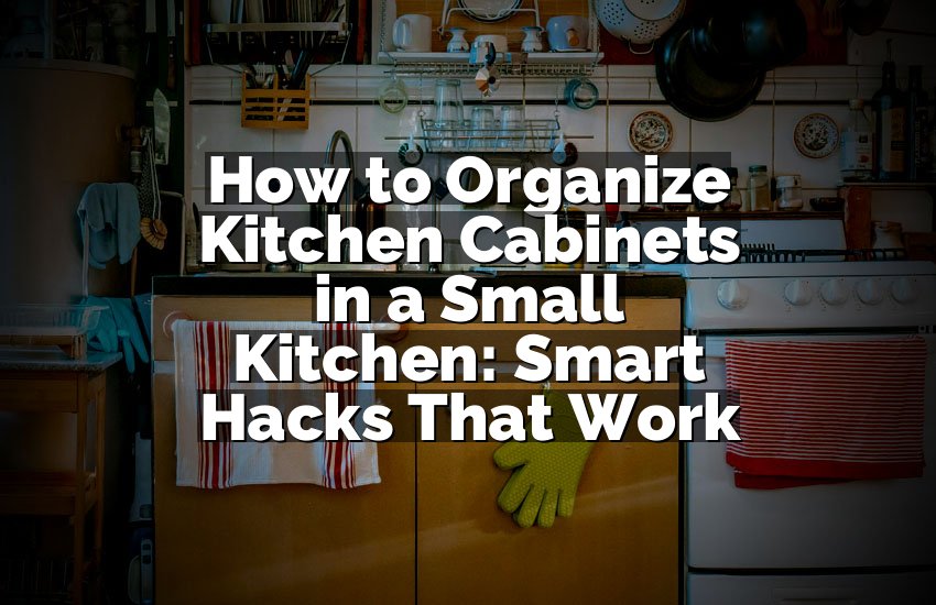 How to Organize Kitchen Cabinets in a Small Kitchen: Smart Hacks That Work