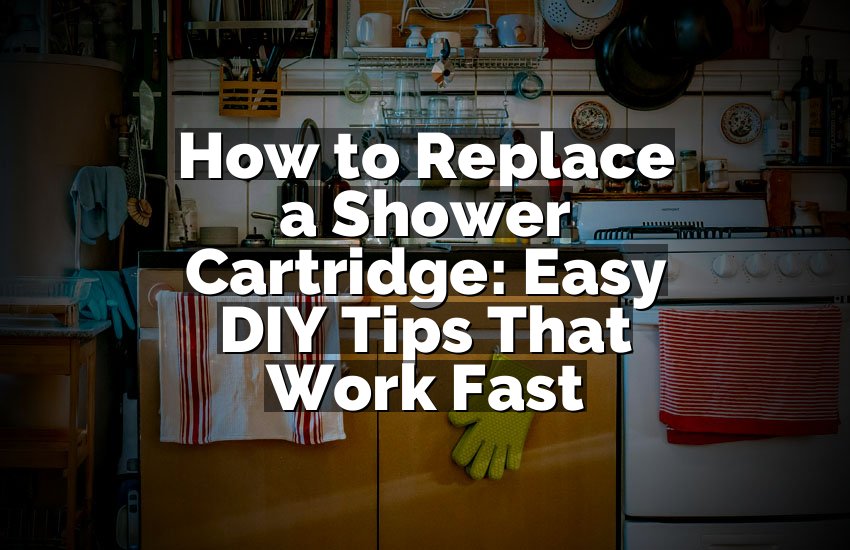 How to Replace a Shower Cartridge: Easy DIY Tips That Work Fast