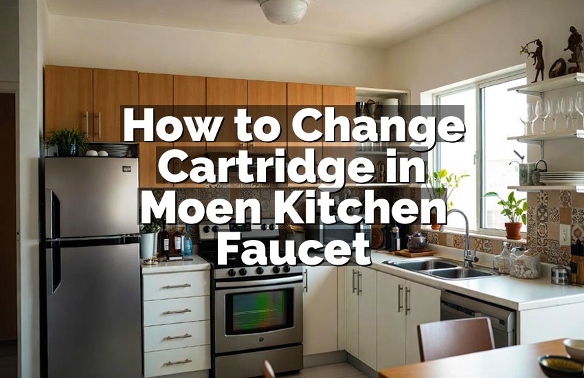 How to Change Cartridge in Moen Kitchen Faucet