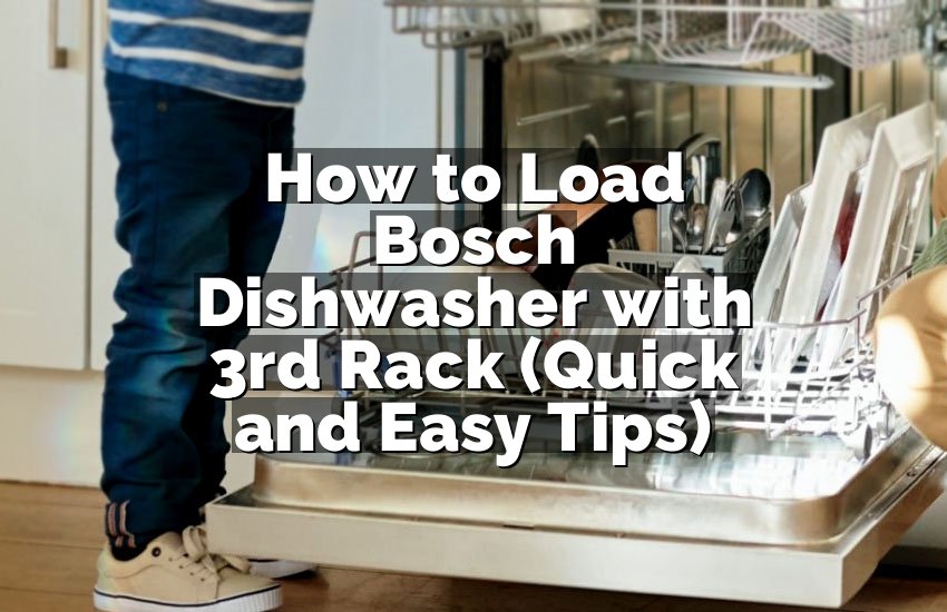 How to Load Bosch Dishwasher with 3rd Rack (Quick and Easy Tips)