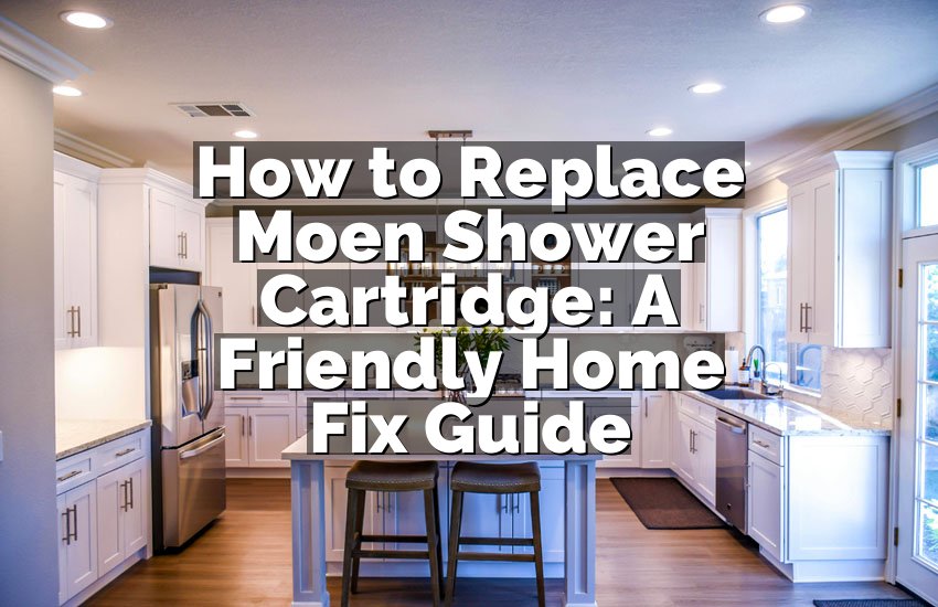 How to Replace Moen Shower Cartridge: A Friendly Home Fix Guide