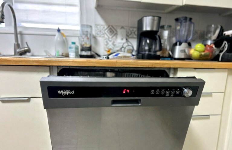Whirlpool Dishwasher Error Code E4