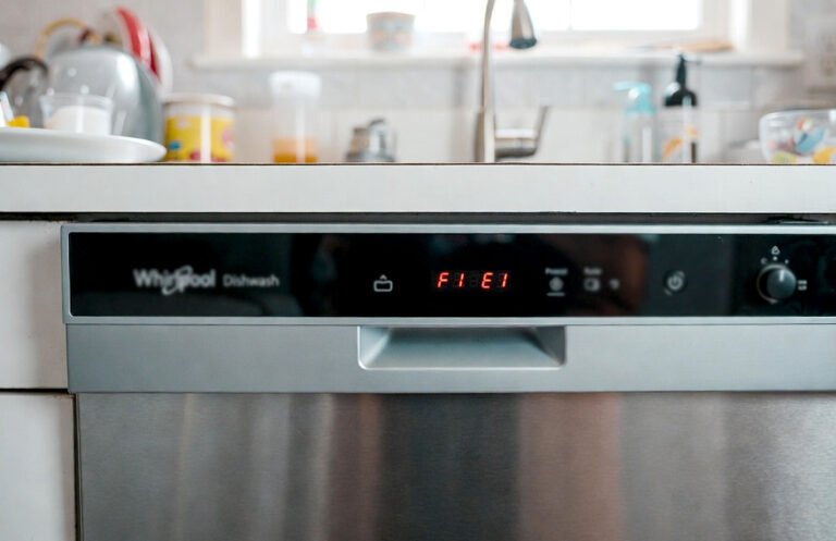 Whirlpool Dishwasher Error Code F1 E1