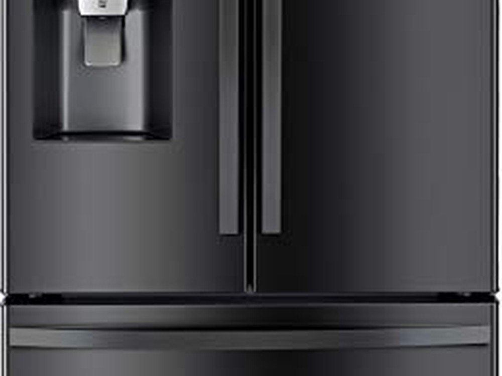 best black stainless steel french door refrigerator